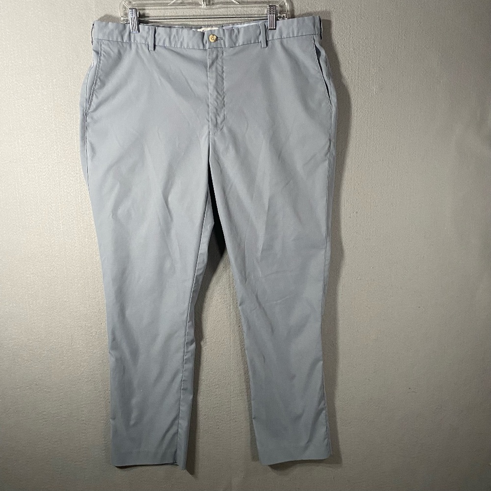 Peter Millar Golf Performance Casual Chino Pants Gray Mens Size 38 x 30 *Read*